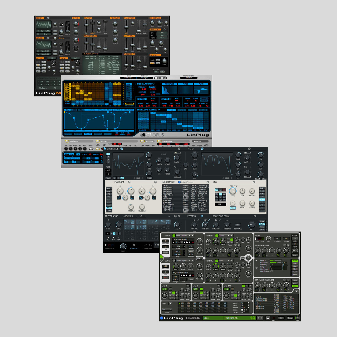Linplug plugins