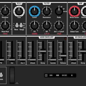 MiniBrute 2 Recall Noir