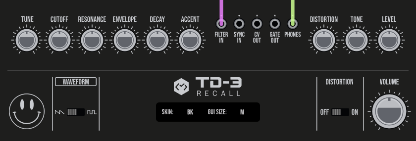 TD-3 Recall BK