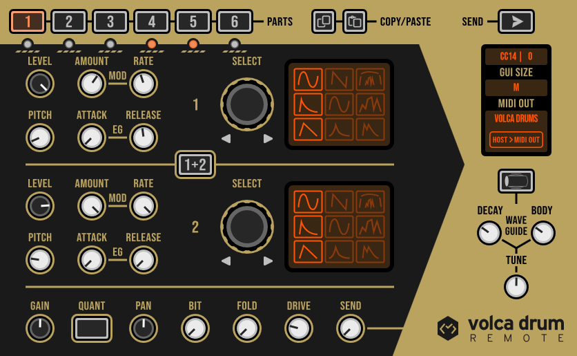 Volca Drum Remote