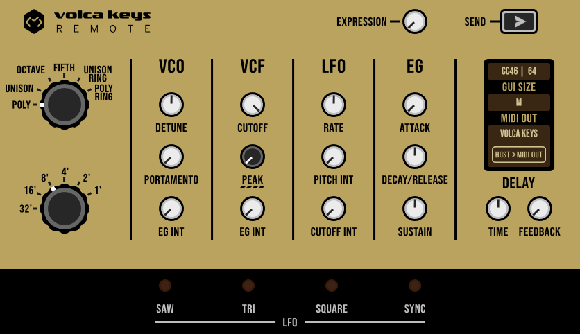 Volca Keys Remote