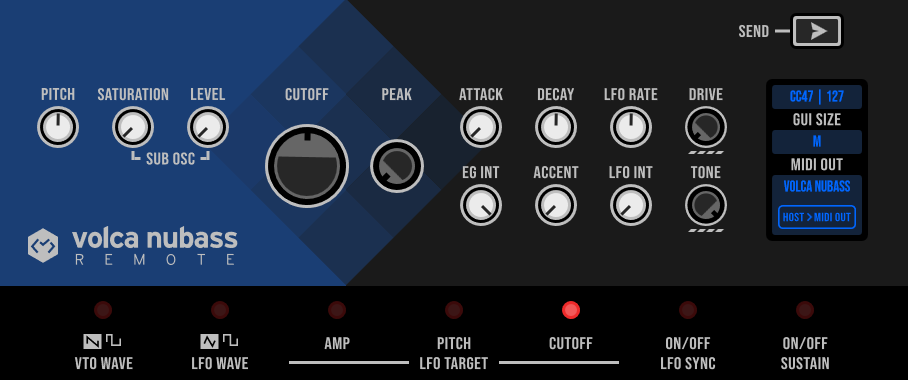 Volca Nubass Remote