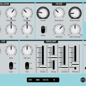 MicroBrute Recall Aqua