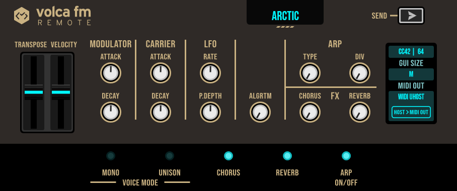Volca FM2 Remote
