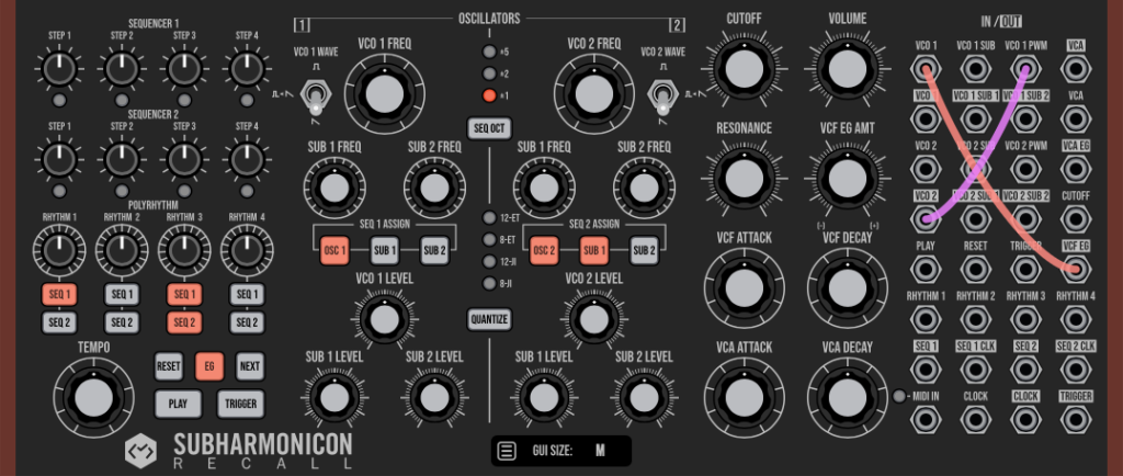 Subharmonicon Recall